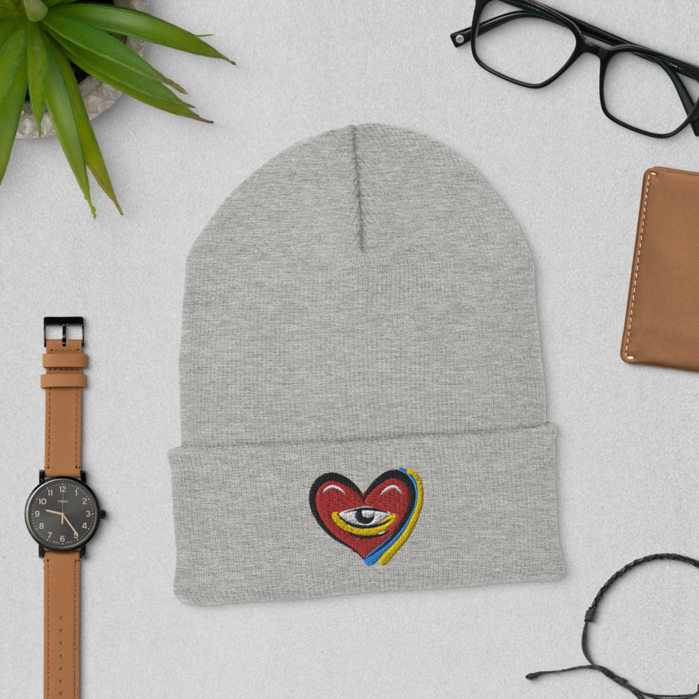 See Through Your Heart – Lebo Cuffed Beanie